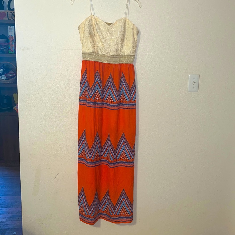 Two XL floral maxi dresses/summer dresses